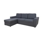 Kampinė sofa-lova INGMAR tamsiai pilka - Image 9
