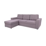 Kampinė sofa lova INGMAR vintage rožinė - Image 8