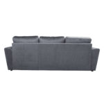 Kampinė sofa lova INGMAR melsvai pilka - Image 6