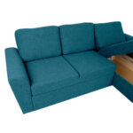 Kampinė sofa lova INGMAR žalia - Image 5
