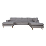 Kampinė sofa HARALD RC, pilka - Image 3