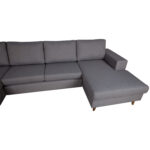 Kampinė sofa HARALD LC, tamsiai pilka - Image 4