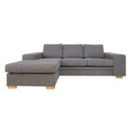 Kampinė sofa DAGMAR pilka - Image 3