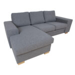 Kampinė sofa DAGMAR pilka - Image 5