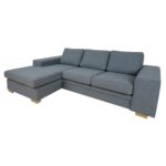 Kampinė sofa DAGMAR pilka - Image 8