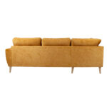 Kampinė sofa HEIVI LC, geltonas aksomas - Image 7