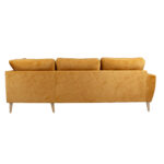 Kampinė sofa HEIVI RC, geltonas aksomas - Image 7