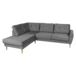 Kampinė sofa HEIVI LC, pilkas aksomas - Image 4