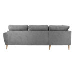 Kampinė sofa HEIVI LC, pilkas aksomas - Image 7