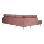 Kampinė sofa HEIVI LC, rusvai rausvos spalvos - Image 4