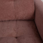Kampinė sofa HEIVI LC, rusvai rausvos spalvos - Image 7