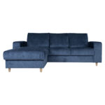 Kampinė sofa KARL LC tamsiai mėlyna - Image 3
