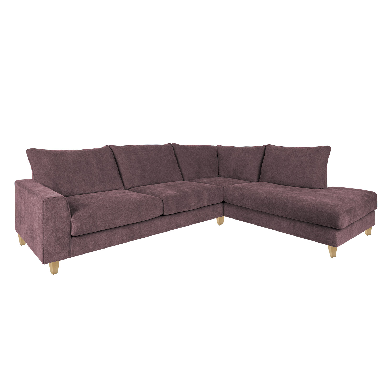 15685 Kampinė sofa LAYLA RC, pilkšvai rožinė - Image 1