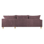 Kampinė sofa LAYLA RC, pilkšvai rožinė - Image 6