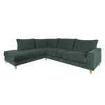 Kampinė sofa LAYLA LC, žalia