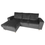 Kampinė sofa KARL LC pilka - Image 2