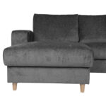Kampinė sofa KARL LC pilka - Image 4