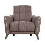 Kėdė CATHY, šviesiai ruda - Image 3