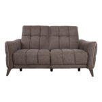 Atlenkiama sofa CATHY 2 vietų, elektrinė, šviesiai ruda - Image 3