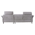 Kampinė sofa DAYTON RC, elektrinė, šviesiai pilka - Image 4