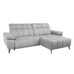 Kampinė sofa LUZERN RC, elektrinė, šviesiai pilka - Image 9