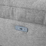 Kampinė sofa LUZERN RC, elektrinė, šviesiai pilka - Image 7