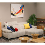 Kampinė sofa LUZERN RC, elektrinė, šviesiai pilka - Image 10