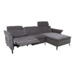 Kampinė sofa DAYTON RC, elektrinė, tamsiai pilka - Image 2