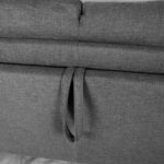 Sofa-lova PROVO 2-vietė, tamsiai pilka - Image 9