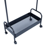 Drabužių pakaba FRASER 74x35xH168cm, juoda - Image 3