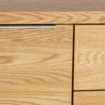 Šoninė lenta LISBON 180x45xH82cm, ąžuolas