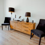 Šoninė lenta ROTTERDAM 175x45xH73cm, ąžuolas