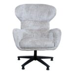 Fotelis KAROLINA kreminės baltos spalvos - Image 2