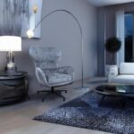 Fotelis KAROLINA kreminės baltos spalvos - Image 6