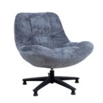 Fotelis KENDRA pilkas