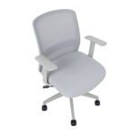 Darbo kėdė FARO pilka - Image 5