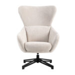 Fotelis LIONEL baltas - Image 2