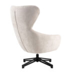 Fotelis LIONEL baltas - Image 6