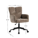 Darbo kėdė LORENA smėlio spalvos - Image 6