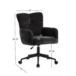 Darbo kėdė LORENA pilka - Image 6