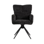 Kėdė LORENA sukama, pilka - Image 2