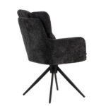 Kėdė LORENA sukama, pilka - Image 4