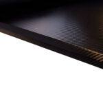 Stalo stalviršis GAMER 140x70 cm, juodas - Image 3