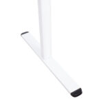 Rašomasis stalas ERGO LIGHT su 1 varikliu 120x60xH72,5-117,5cm, baltas - Image 4