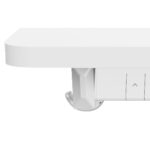 Vaikiškas rašomasis stalas ERGO KID su 1 varikliu 112x60xH56-80cm, baltas - Image 3