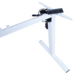 Stalo koja ERGO FIT su 1 varikliu, balta - Image 4