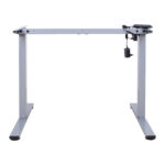 Stalo koja ERGO FIT su 1 varikliu, sidabriškai pilka - Image 3