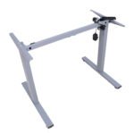 Stalo koja ERGO FIT su 1 varikliu, sidabriškai pilka - Image 4