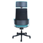 Darbo kėdė DELPHI teal blue - Image 4