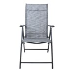 Kėdė DUBLIN sulankstoma, pilka - Image 2